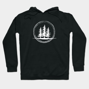 Three trees Hoodie